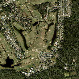 Perdido Bay Florida High Resolution Satellite Map