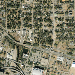 Jacksonville, Florida High Resolution Satellite Map
