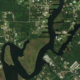 Oak Alabama High Resolution Satellite Map