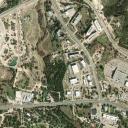 Bee Cave map(satellite map)
