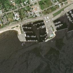 Pass Christian map(satellite map)