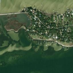 Satellite view of Lost Key Golf Club