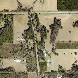 Pouchers Corner Florida High Resolution Satellite Map