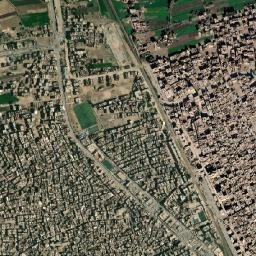 Ashmūn map(satellite map)