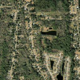2653 Lantana Lakes Court, Jacksonville, FL High Resolution Satellite Map