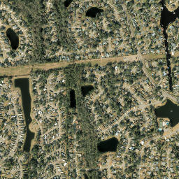 Holiday Harbor Florida High Resolution Satellite Map