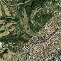 Lost Creek map(satellite map)