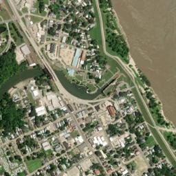 Plaquemine map(satellite map)