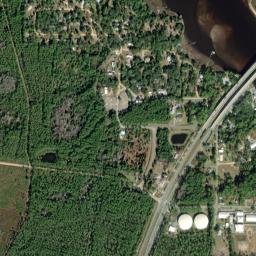 West Bay Florida High Resolution Satellite Map