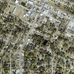 Live Oak map(satellite map)