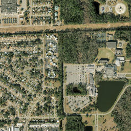 Beechwood Florida High Resolution Satellite Map