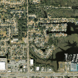 San Pablo Florida High Resolution Satellite Map