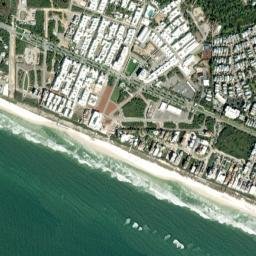 Rosemary Beach Florida High Resolution Satellite Map