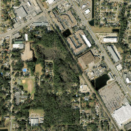 South Metro Florida High Resolution Satellite Map