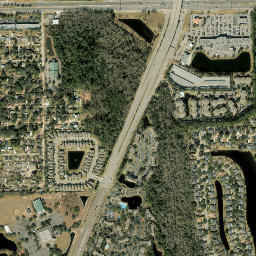 Sans Pareil Florida High Resolution Satellite Map