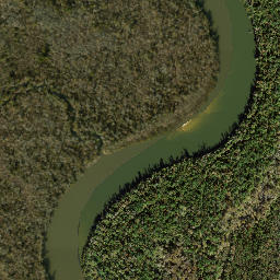 Mosquito Landing Florida High Resolution Satellite Map