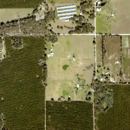 Mercer Florida High Resolution Satellite Map