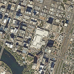 Austin map(satellite map)