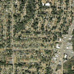 Cedar Hills Florida High Resolution Satellite Map