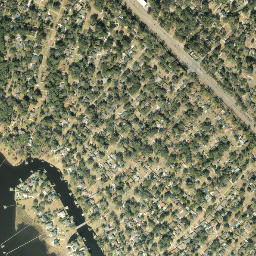 Ortega Forest Florida High Resolution Satellite Map