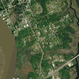 Pearlington map(satellite map)