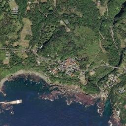Yudomari map(satellite map)