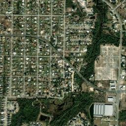 Bay County map(satellite map)
