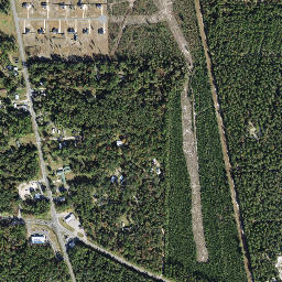 Wakulla Florida High Resolution Satellite Map