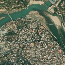 Srinagar map(satellite map)
