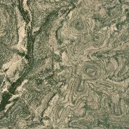 Terrell County map(satellite map)