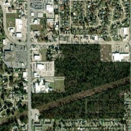 Calcasieu Parish map(satellite map)