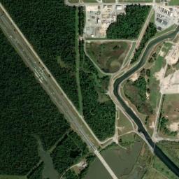 Satellite view of Contraband Bayou Golf Club at L'Auberge Du Lac