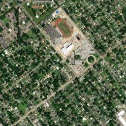 Lafayette Parish map(satellite map)