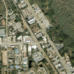 Sunbeam Florida High Resolution Satellite Map