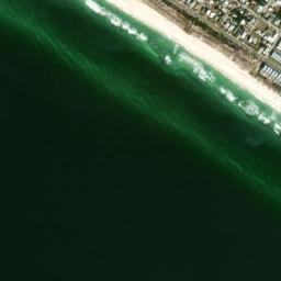 Florida Beach Florida High Resolution Satellite Map