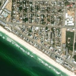 Bahama Beach Florida High Resolution Satellite Map