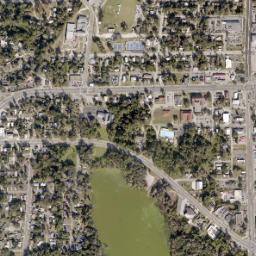 Lake City map(satellite map)