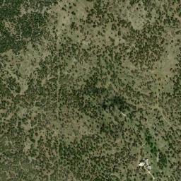 Satellite view of The Llano Uplift, Texas topaz country