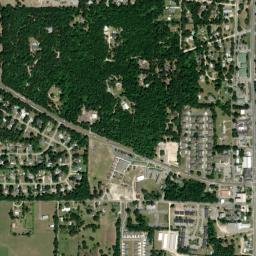 Crawfordville map(satellite map)