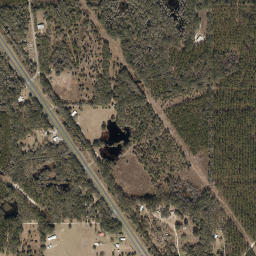 Secotan Florida High Resolution Satellite Map