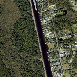 Palm Valley Landing Florida High Resolution Satellite Map