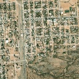 Benjamín Hill map(satellite map)