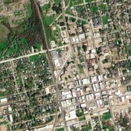 Brenham map(satellite map)