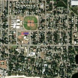 Baker Florida High Resolution Satellite Map