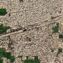 Minchinabad map(satellite map)