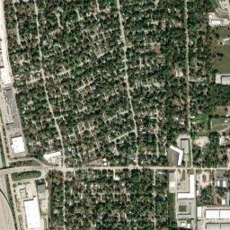 Oak Ridge North map(satellite map)