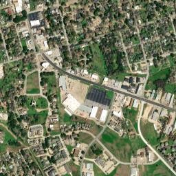 2116-2202 South Market Street, Brenham High Resolution Satellite Map