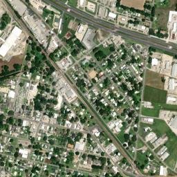 Broussard map(satellite map)