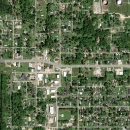 Sour Lake map(satellite map)