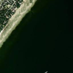Delwood Beach Florida High Resolution Satellite Map